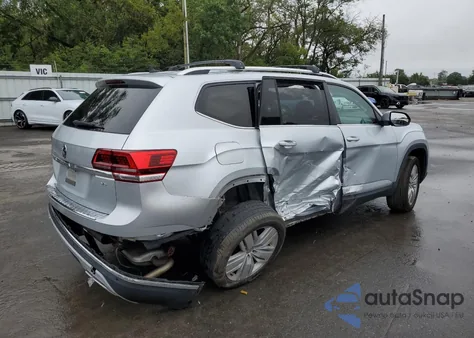2019 Volkswagen Atlas Sel из США, поврежденный, VIN 1V2ER2CA1KC546950
